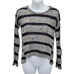 2/$20 Atmosphere Black & Grey Blouse TopSize: Small